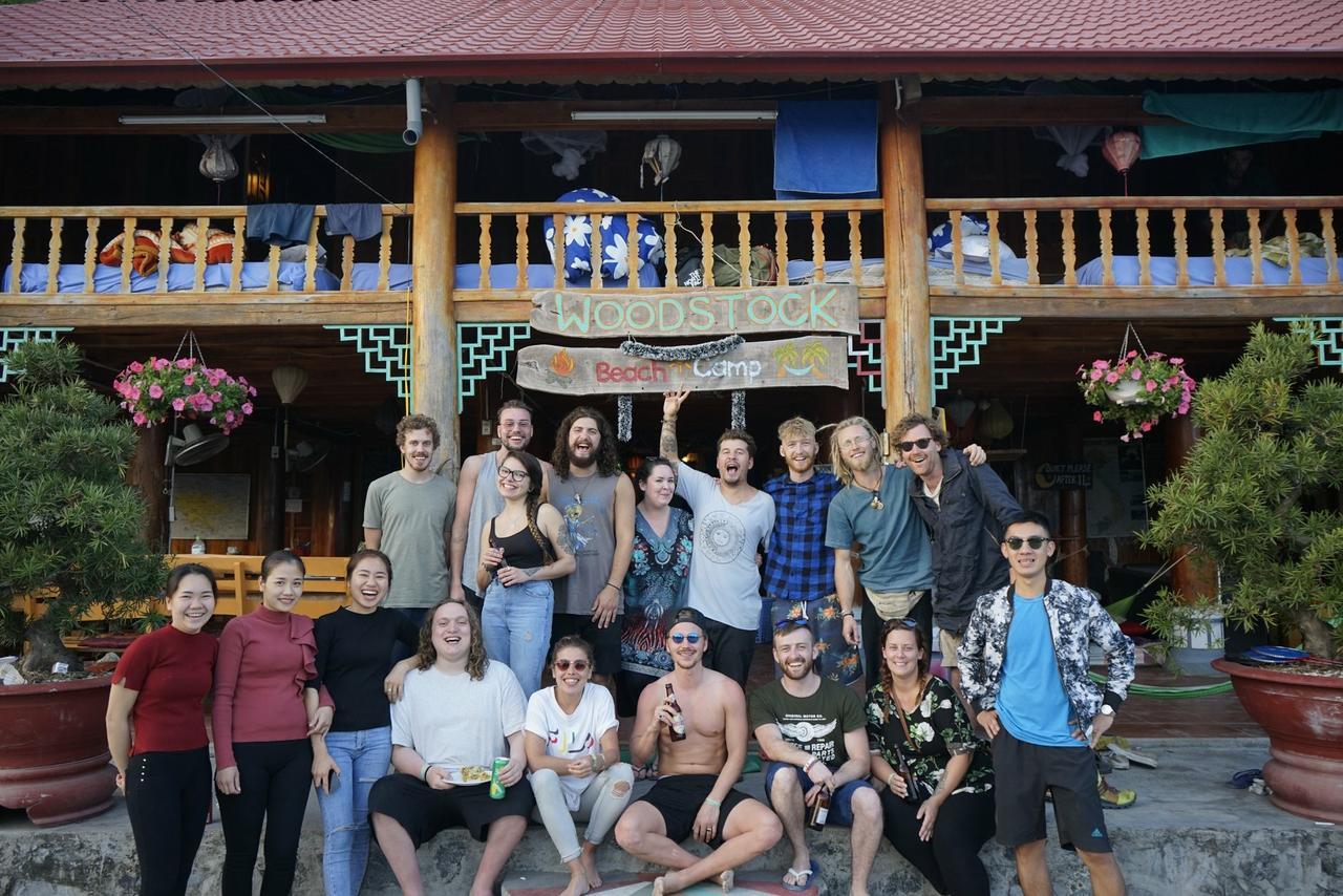 Woodstock Beach Camp Hien Hao ภายนอก รูปภาพ