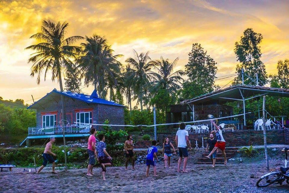 Woodstock Beach Camp Hien Hao ภายนอก รูปภาพ