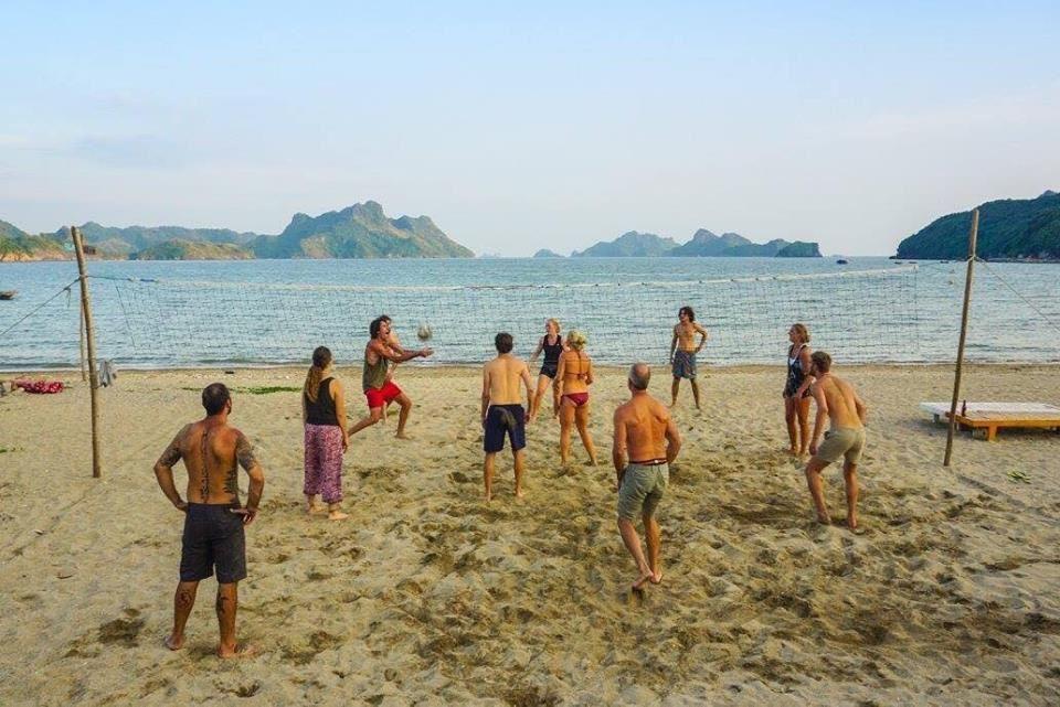 Woodstock Beach Camp Hien Hao ภายนอก รูปภาพ
